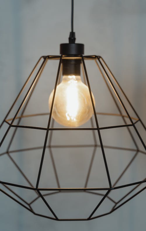 Light Bulb in Chandelier