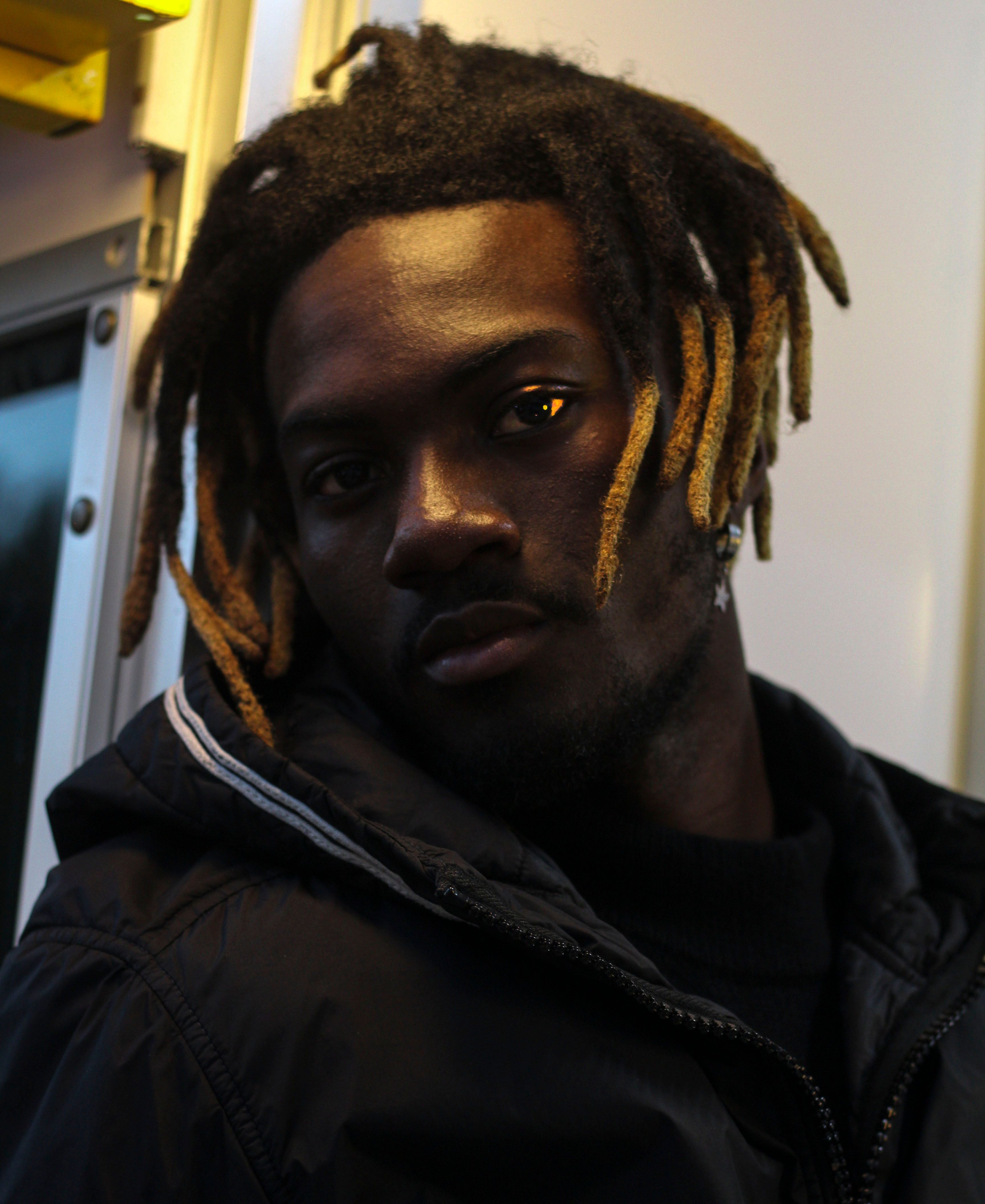 Black and White Portrait of Man With Dreadlocks · Free Stock Photo