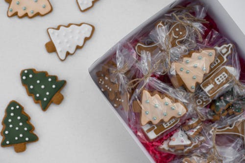Free Close-Up Photo of Gingerbread Cookies Stock Photo