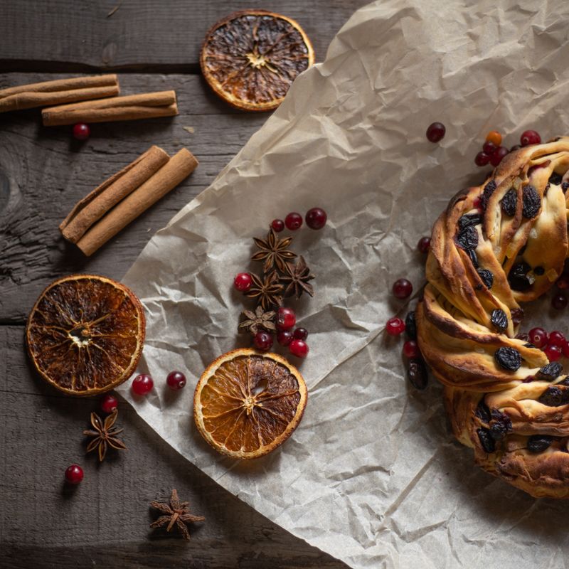 Sourdough Holiday Cranberry Orange Discard Bread