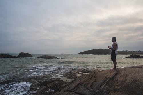 Free stock photo of above sea, beach lover, by the sea