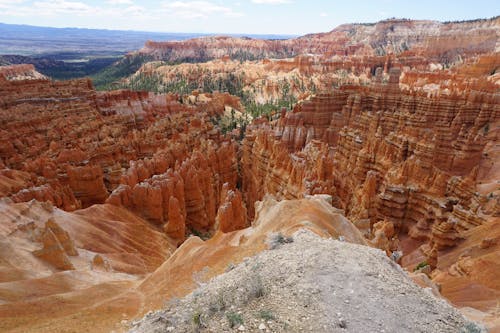 A Beautiful Brown Rock Formations