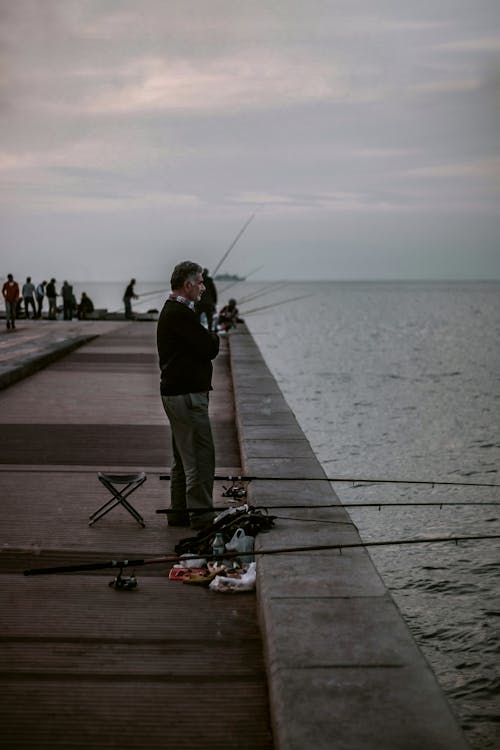 Kostenloses Stock Foto zu angeln, angelruten, erholung