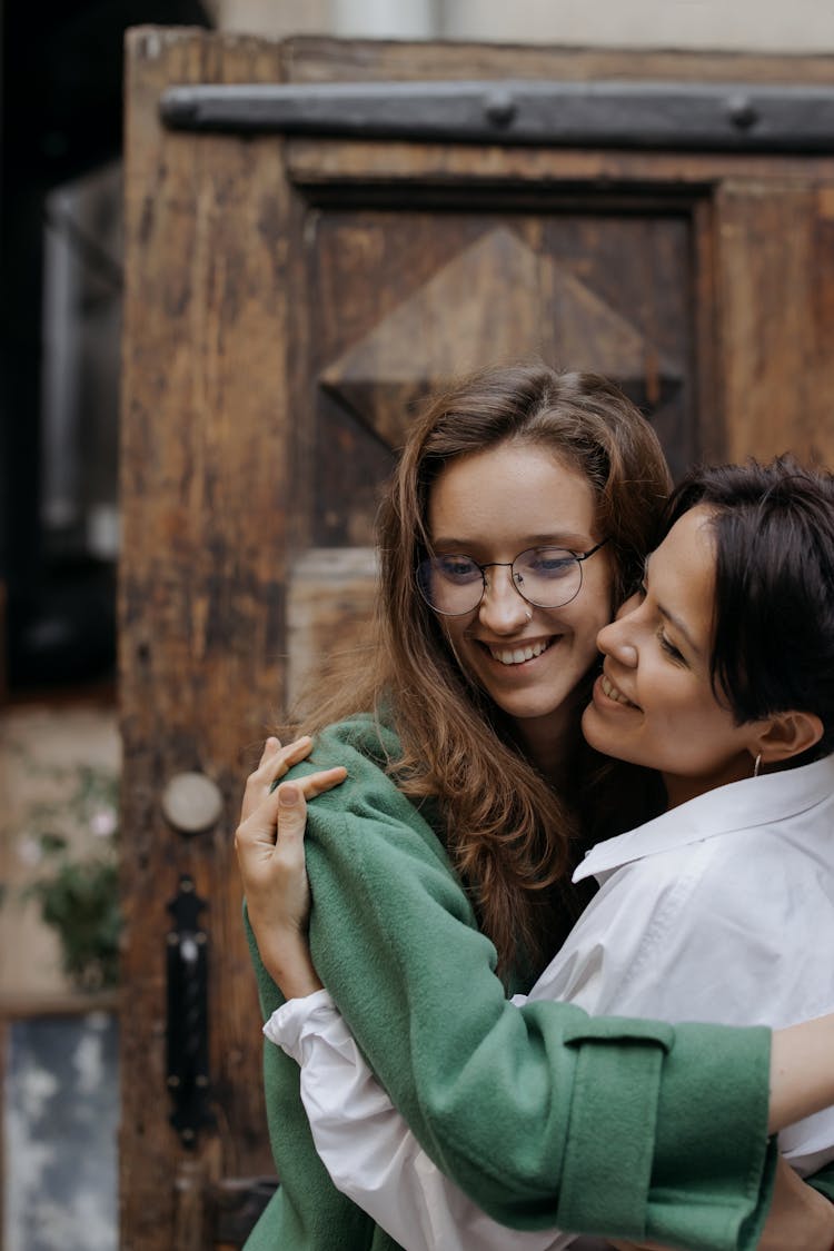 Close-Up Shot Of A Romantic Couple