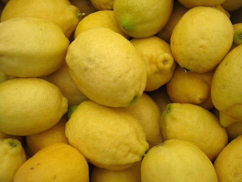 Close-Up Shot of Lemons 