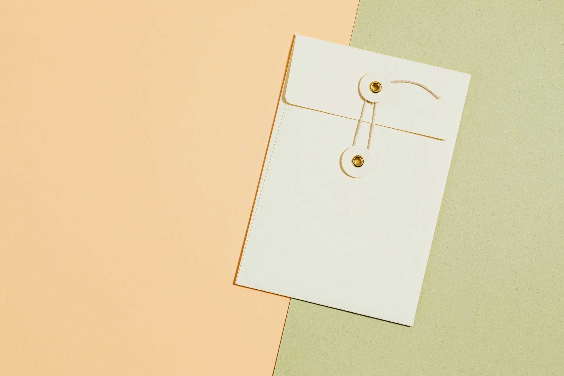 Photograph of a White Envelope