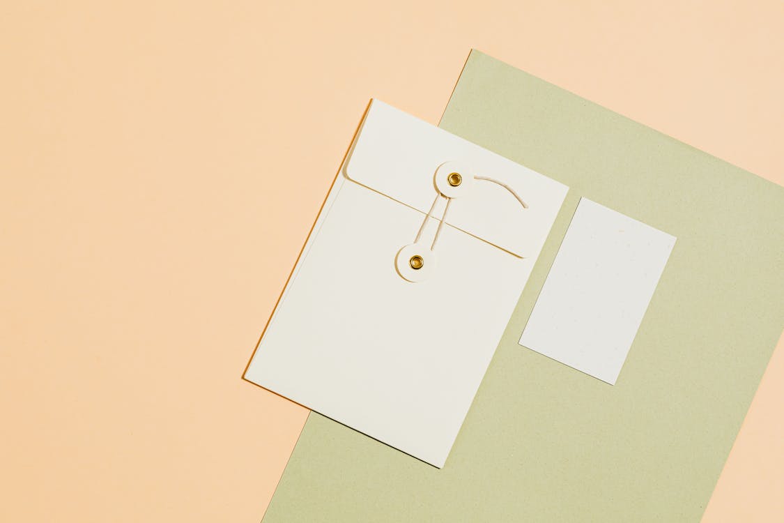 Envelope and Paper Sheets