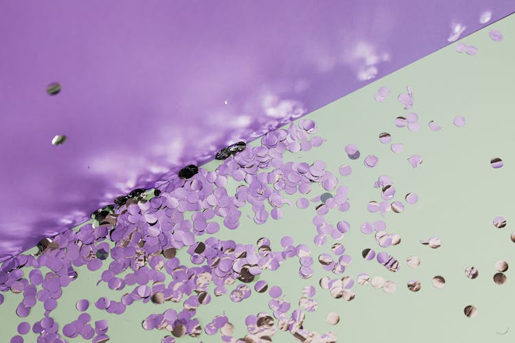 Purple Confetti