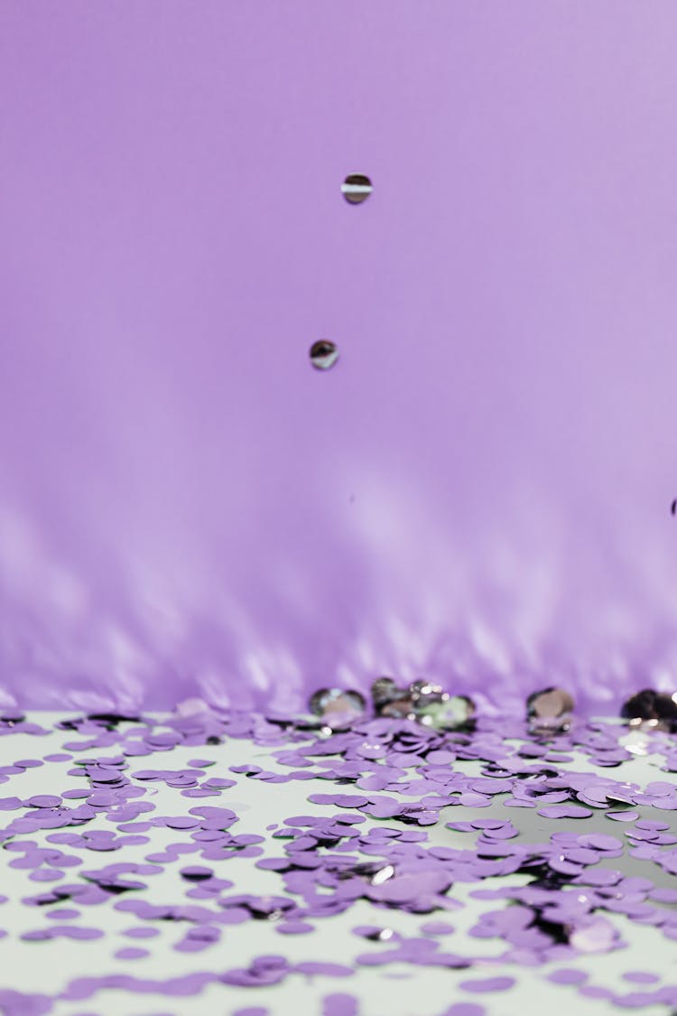 Purple Confetti