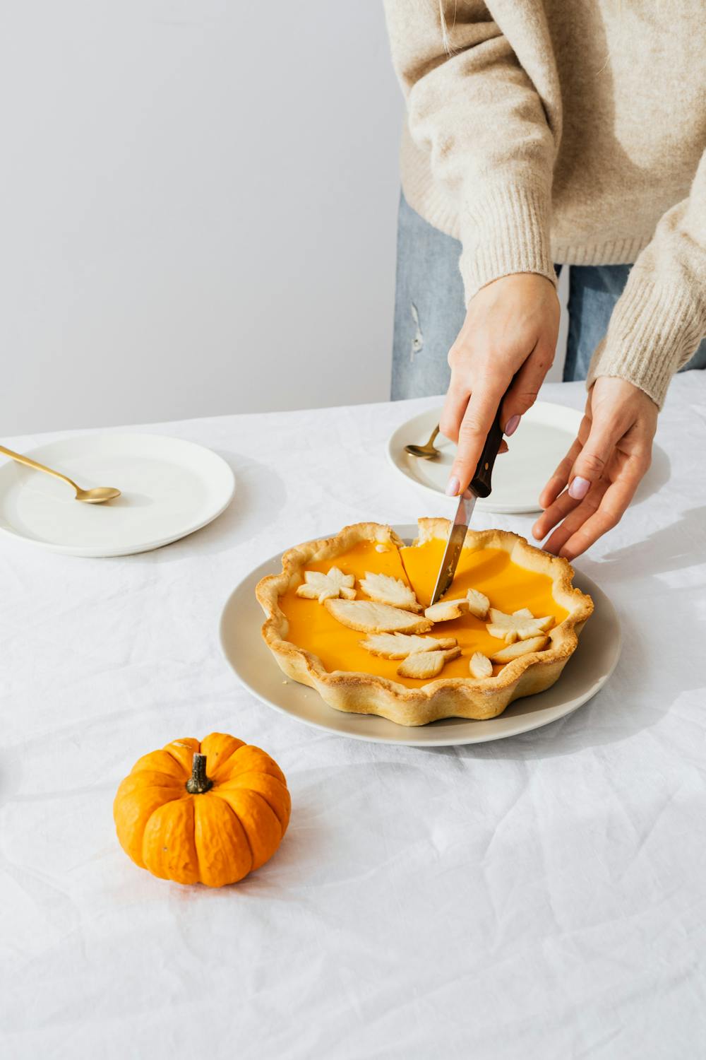 Maple Pecan Pumpkin Pie