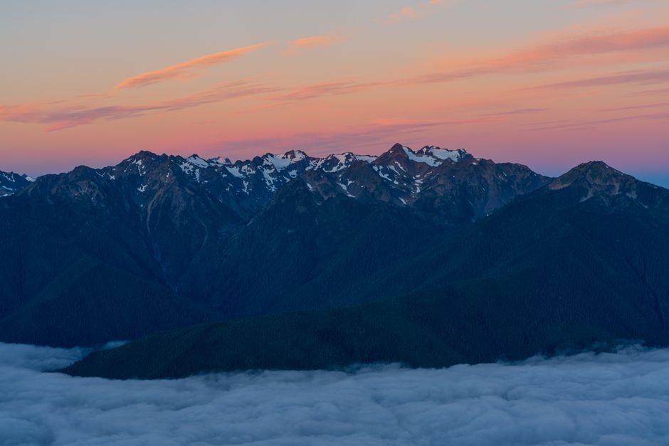 川西高原 雪山 云海 观景台