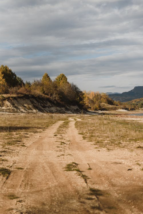 Barren Field during Daytime