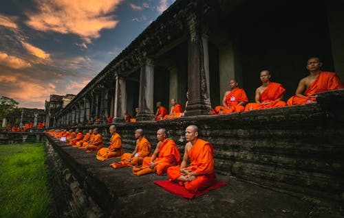 Foto d'estoc gratuïta de adoració, angkor wat, arquitectura