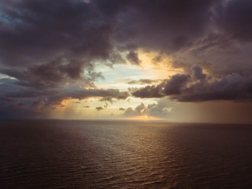 Gratuit Nuage Cumulonimbus Au Dessus De La Mer Photos