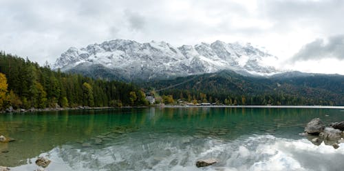 무료 감기, 경치가 좋은, 눈이 덮인 산의 무료 스톡 사진
