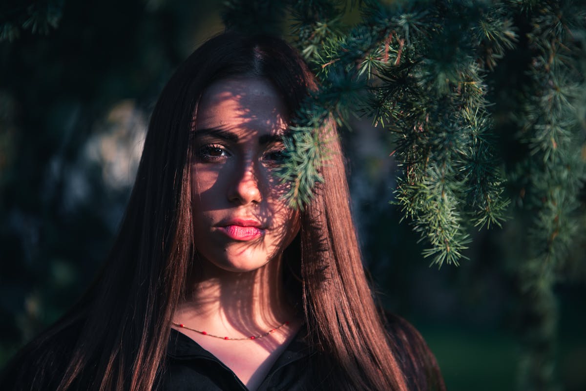 Person browsing a fashion resale app on a smartphone