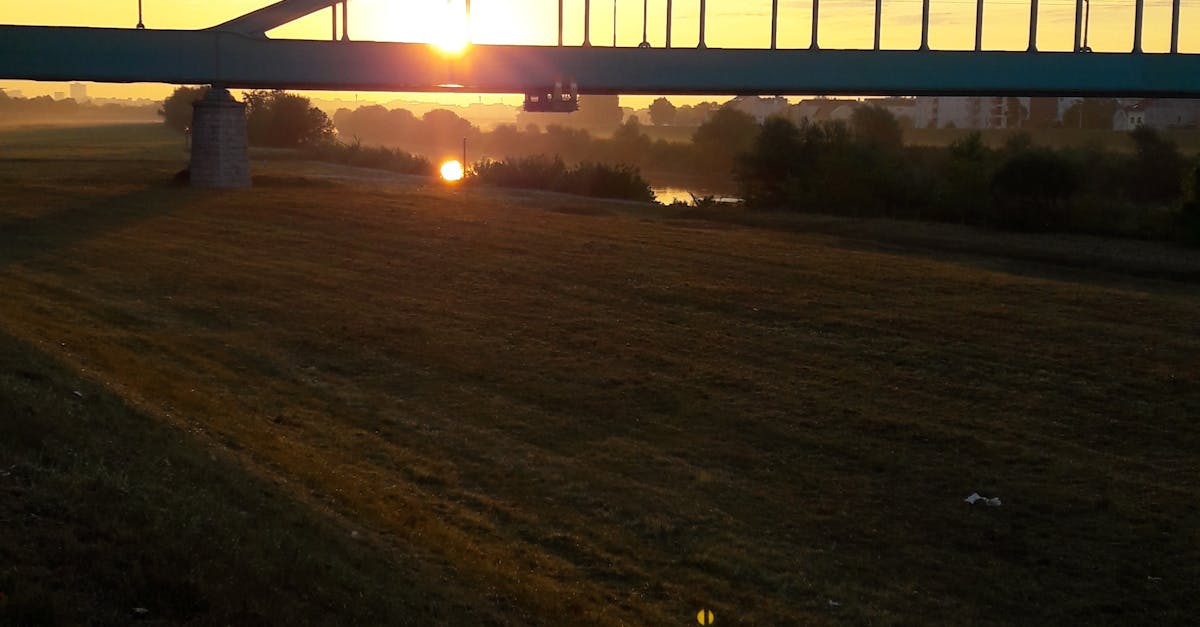 Free stock photo of beautiful, bridge, sunset