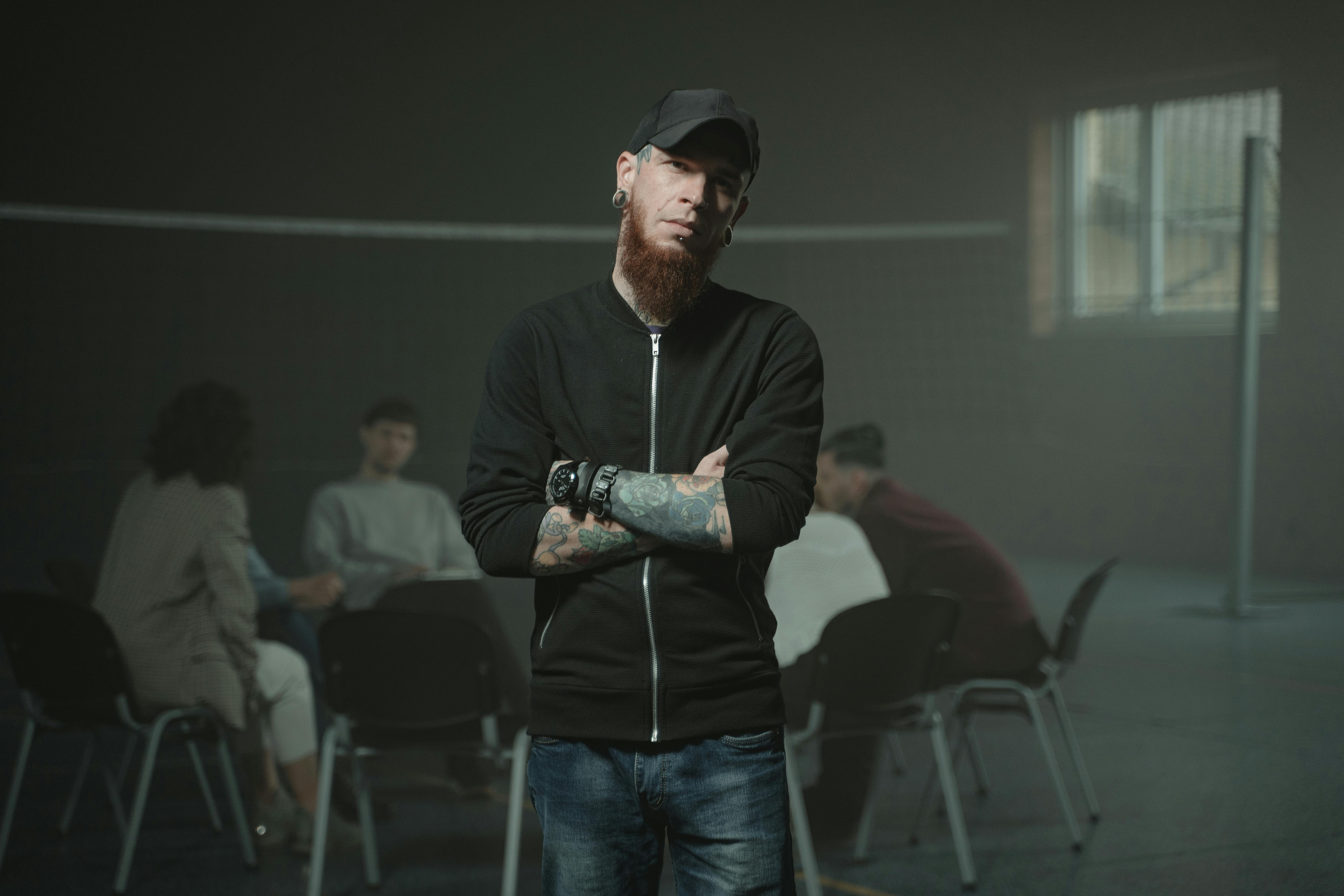Support group session showing diverse individuals connecting in a safe space - Virginia drug treatment programs