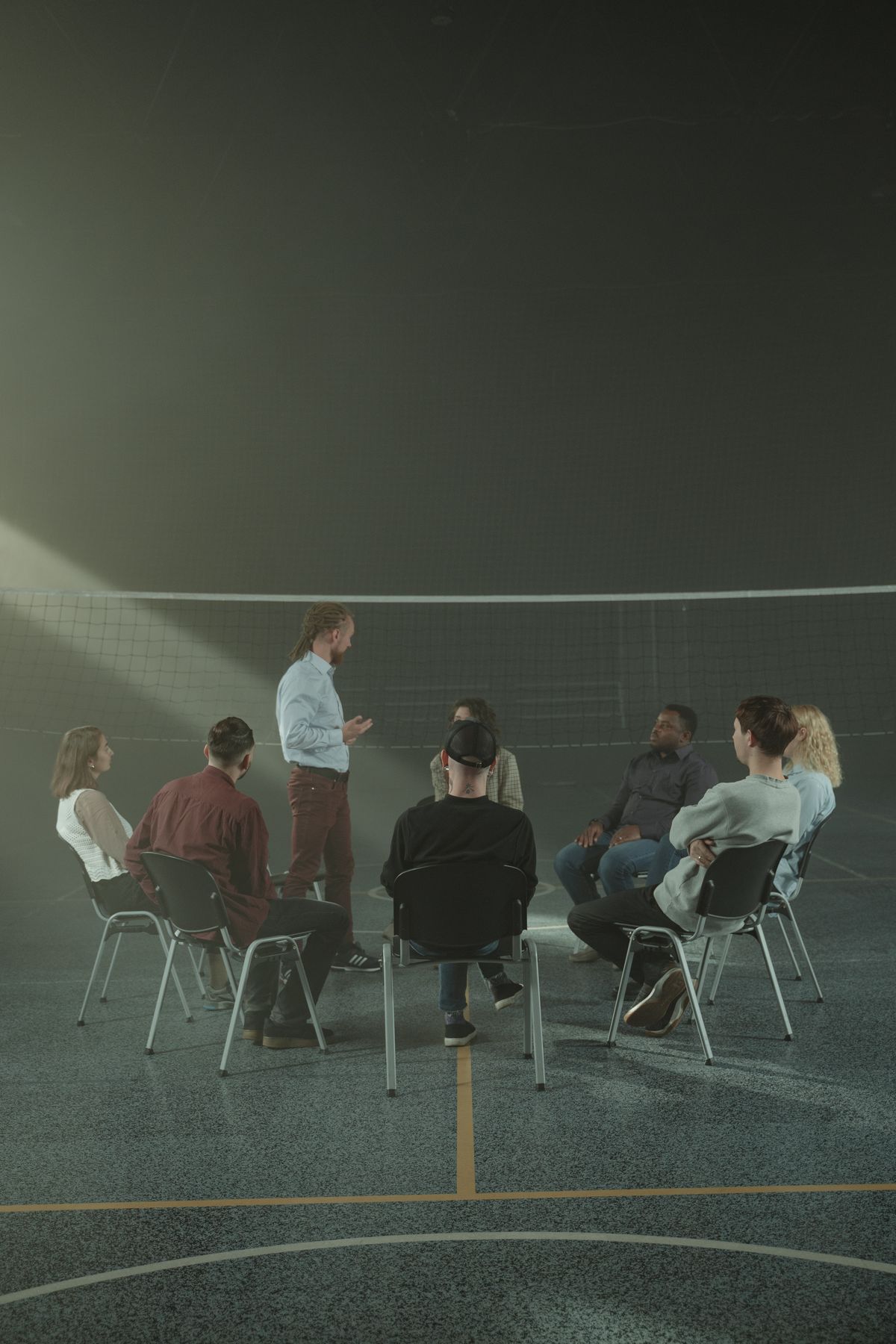 Adults in a facilitated personal development group