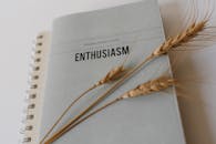 Piece of Rye on a Notebook