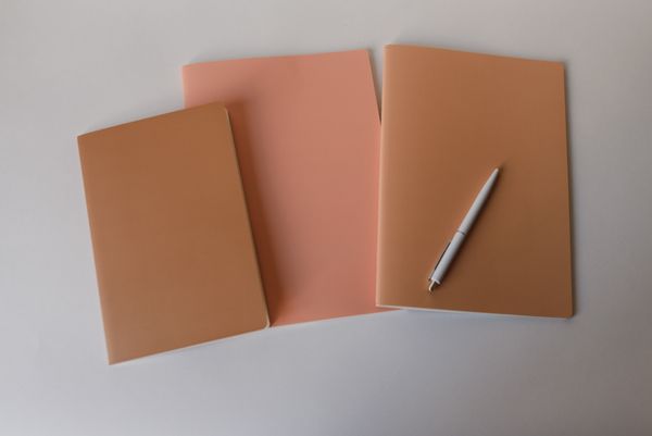 Pen on notepads