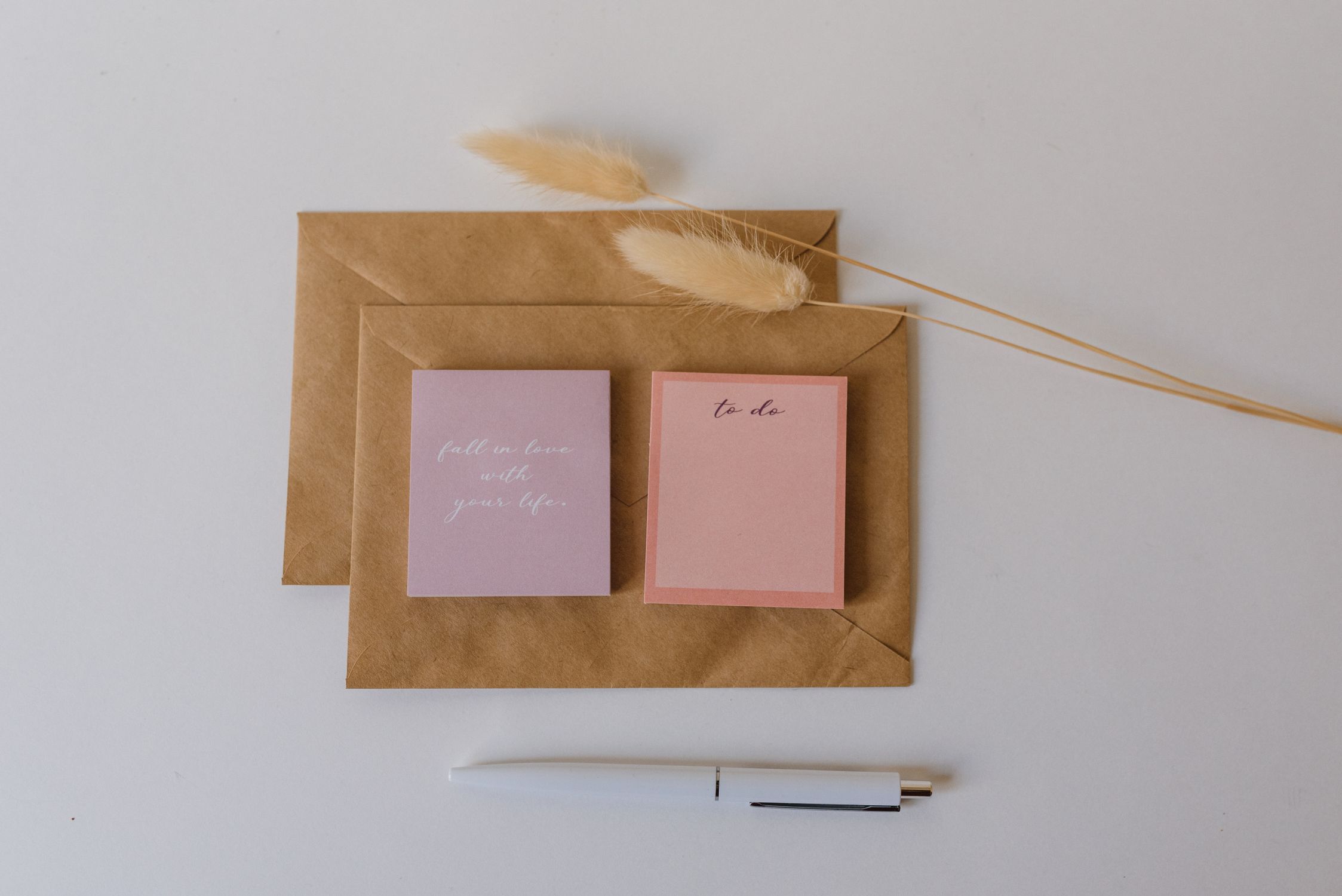 Sticky Note Envelop Sticky Notes on Envelopes · Free Stock Photo