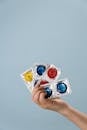 A Person Holding Contraceptives