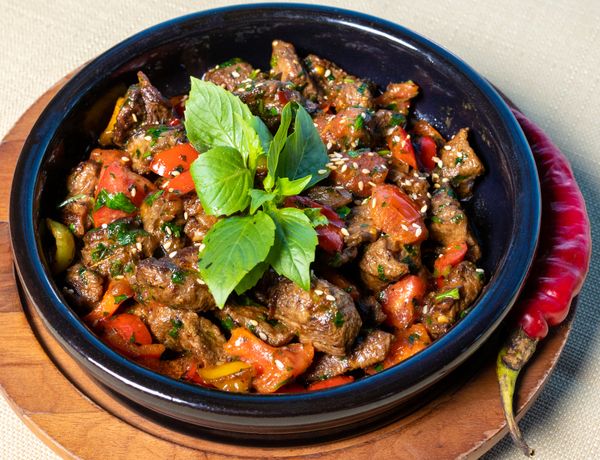 Mala mogodu, beef tripe stew