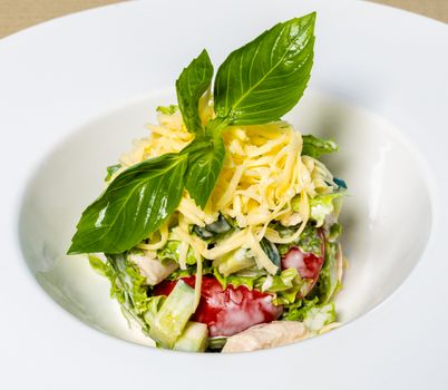 Salade de patate douce rôtie et haricots noirs