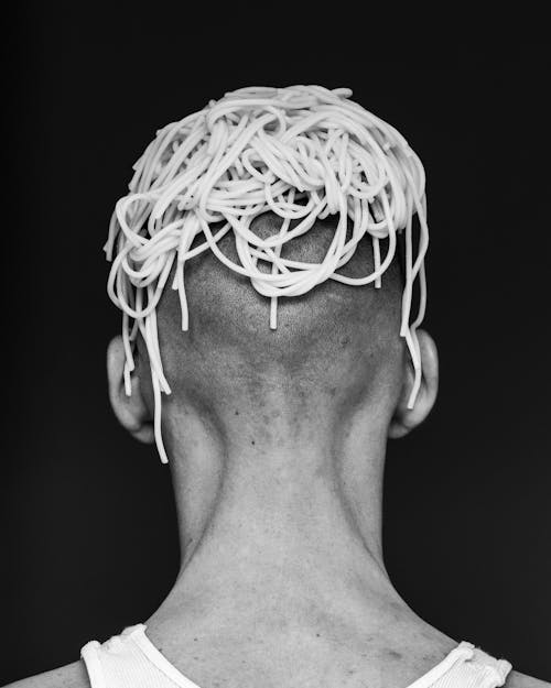 Immagine gratuita di concettuale, monocromatico, noodle