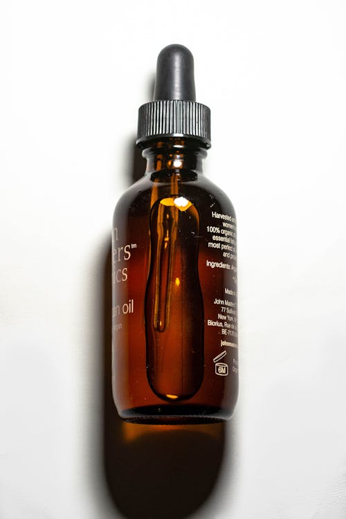 Immagine gratuita di acido ialunorico, avvicinamento, bottiglia marrone