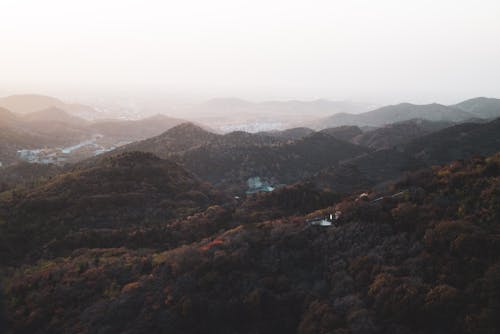 Imagine de stoc gratuită din lanț montan, munți, panoramă aeriană