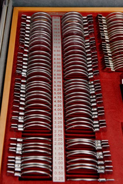 Lens grinding