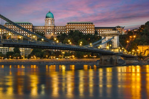 免費 地標, 塞切尼鏈橋, 布達佩斯 的 免費圖庫相片 圖庫相片
