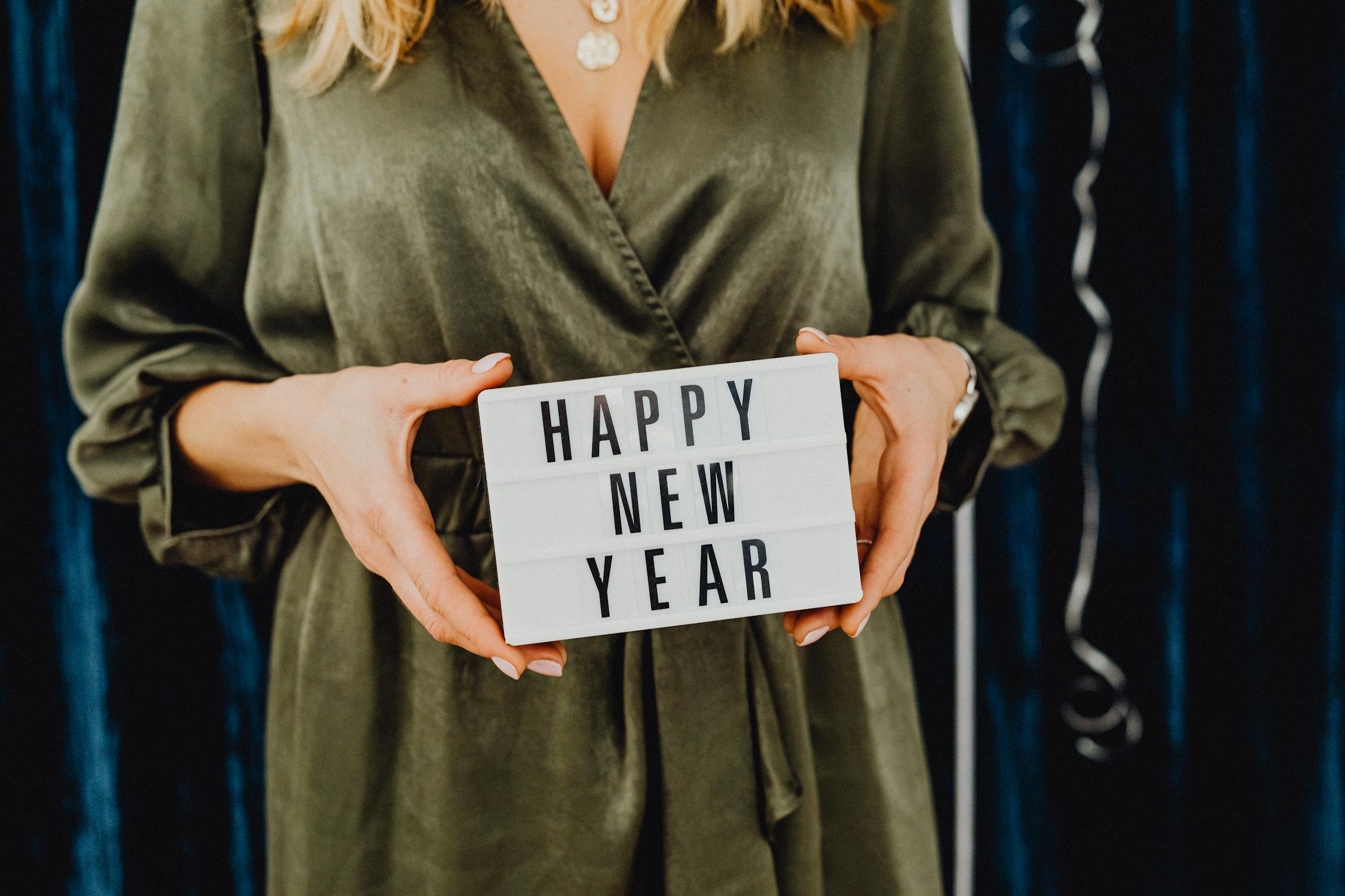 New Year Photo by Karolina Grabowska from Pexels