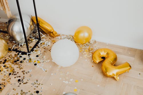 Imagine de stoc gratuită din baloane, camera de zi, celebrare