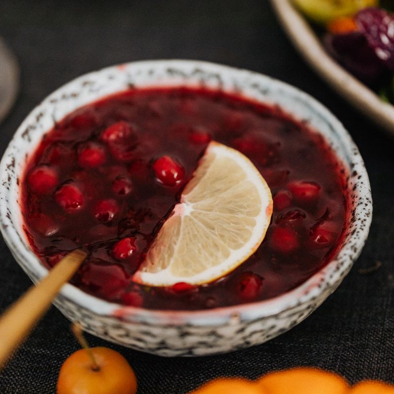 Holiday Cranberry Orange Vinaigrette