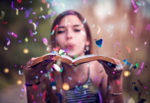 open book rain