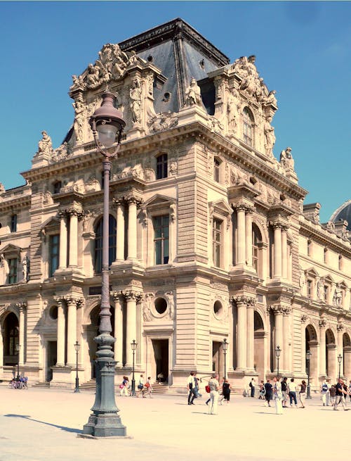 Free stock photo of architecture, france, louvre Stock Photo