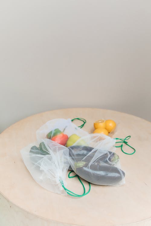 Gratis lagerfoto af genanvendelig taske, genanvendeligt, grøntsager