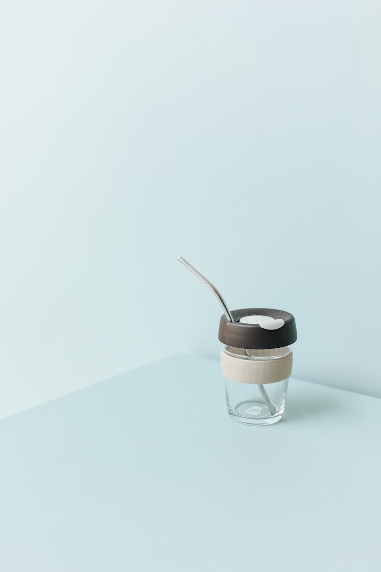 Glass Reusable Coffee Cup