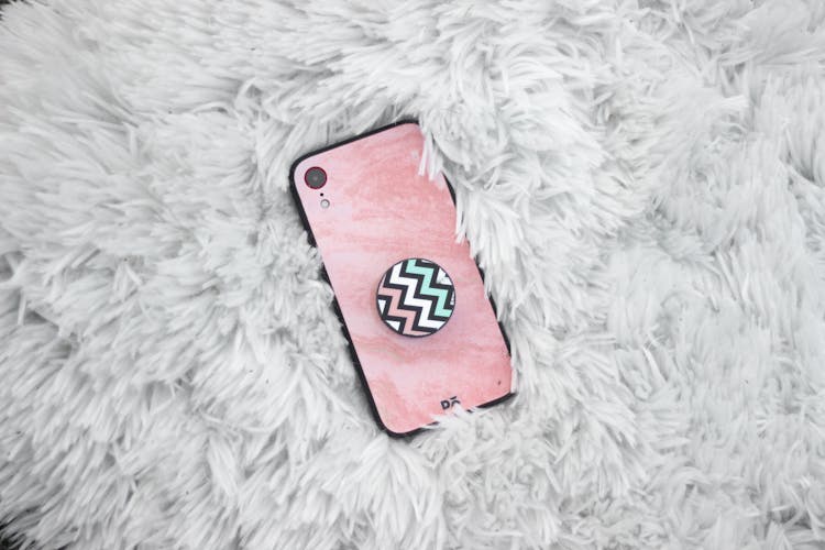 Phone With Pink Case