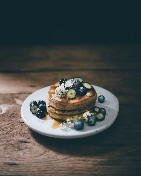 Pancakes with Fruits