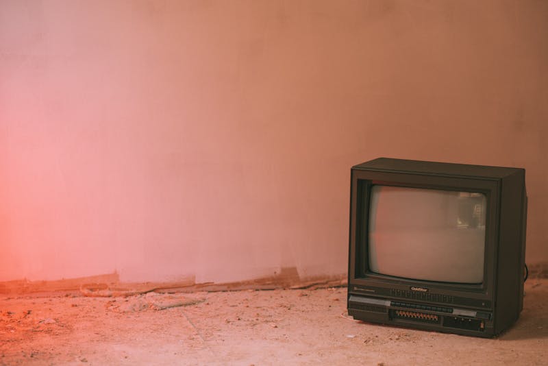 Living room television illustration / photo