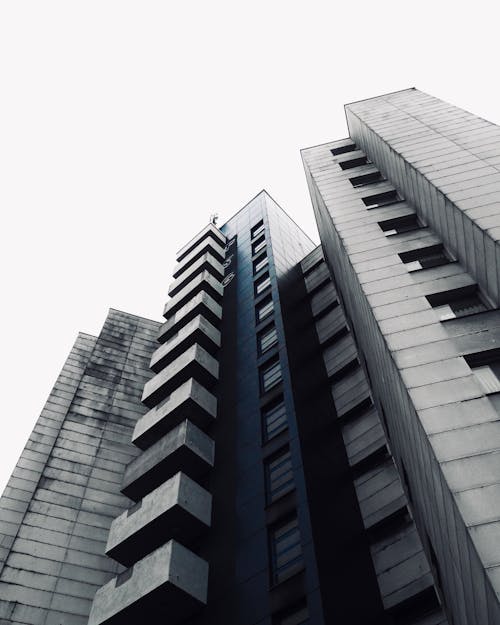 Low Angle Photo of Buildings