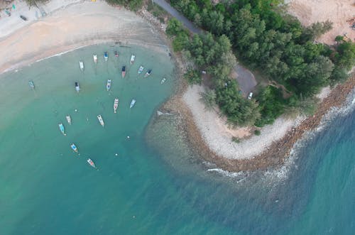 Aerial View of Island