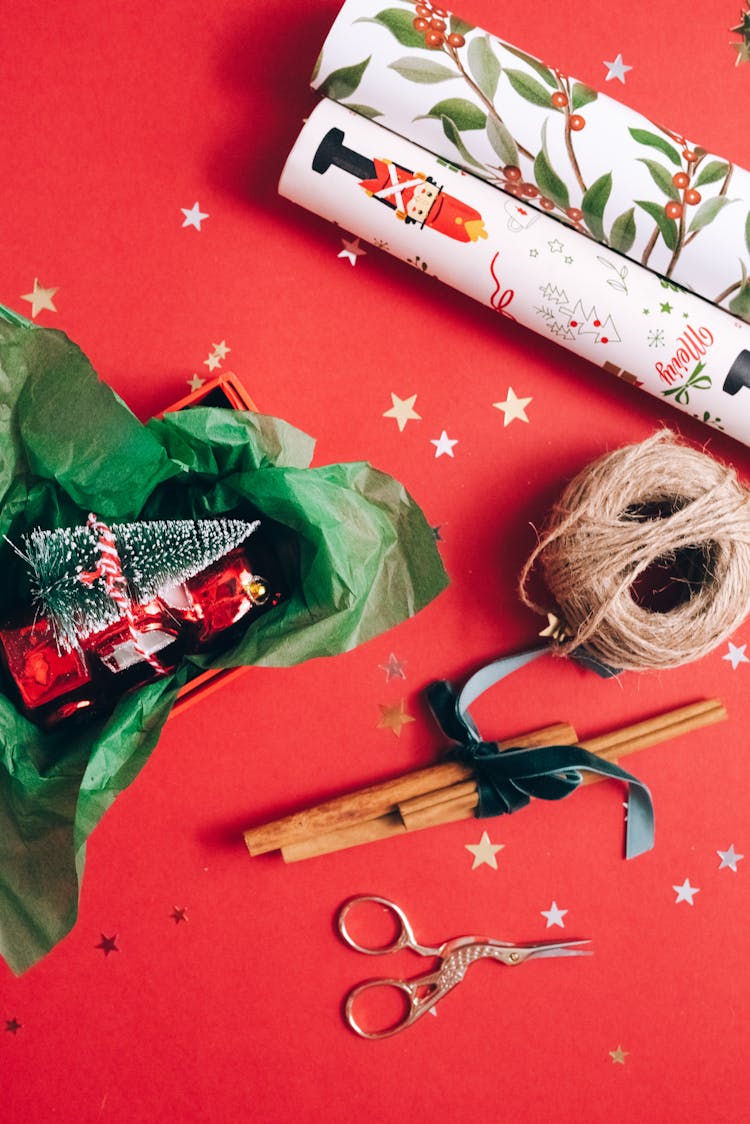 A Present And Gift Wrapping Tools