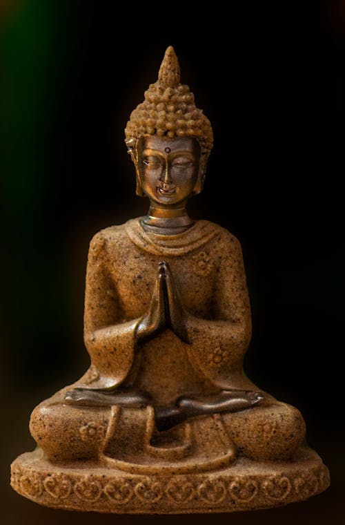 Stone Sitting Buddha Statue · Free Stock Photo