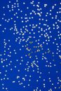 White and Blue Stars on Blue Sky
