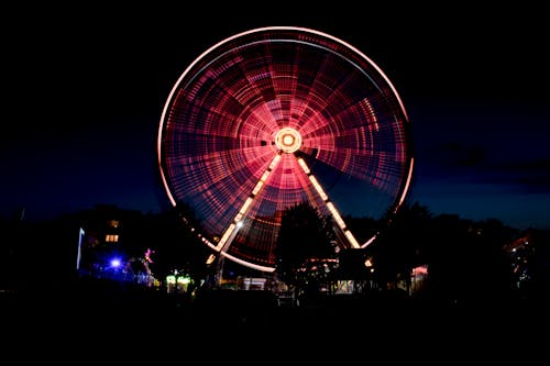 Ferris Wheel during Nighttime